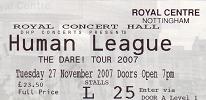 The DARE! Tour 2007 Ticket