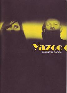 Yazoo Reconnected 2008 Tour Programme